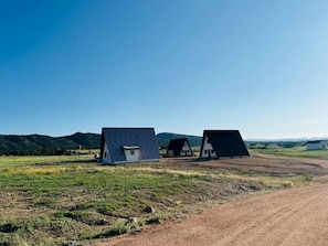 Exterior - Cabin 3 | Alpha Centauri - A-frame cabin with loft and full kitchen, sleeps six (Penrose)