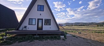 Cabin 3 | Alpha Centauri - A-frame cabin with loft and full kitchen, sleeps six