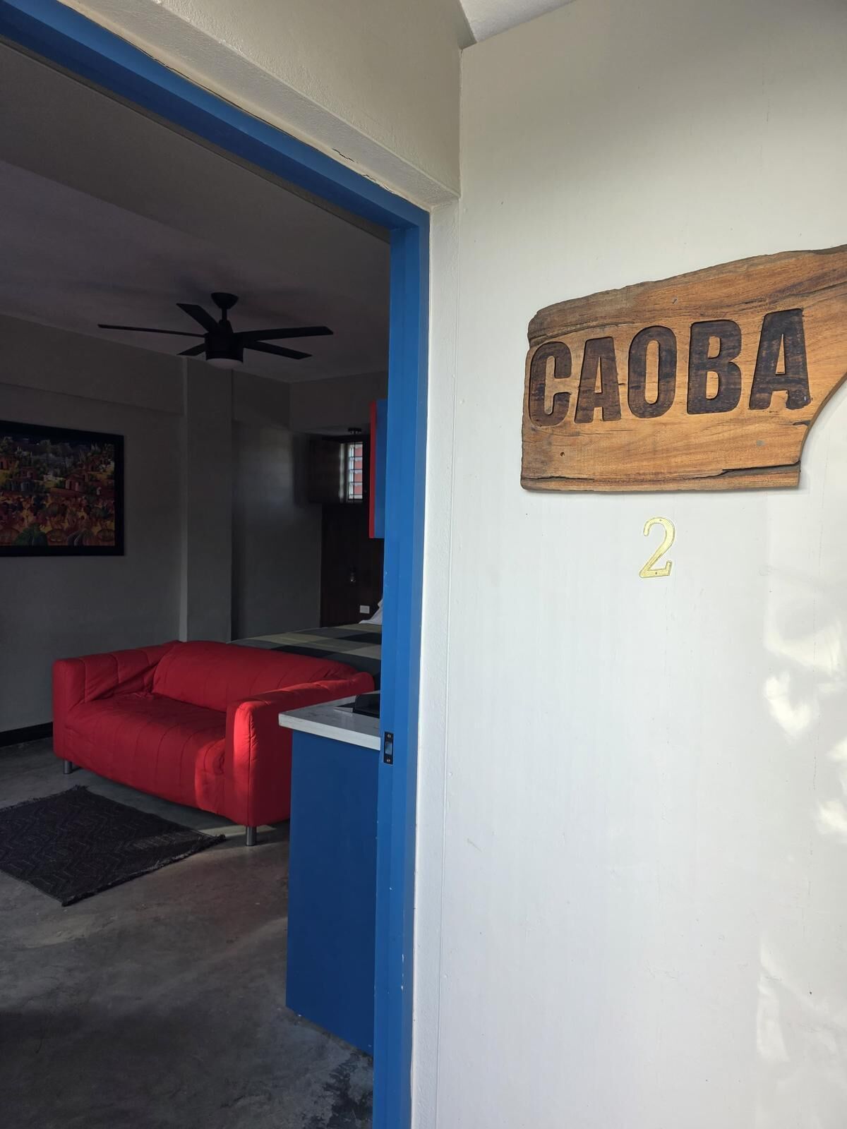 Quarto família, sacada, vista para o pátio | Escrivaninha, espaço de trabalho para notebook, Wi-Fi de cortesia