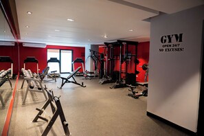 Fitness facility - Cozy 2-bedroom apartment in Central Santo Domingo (Santo Domingo)