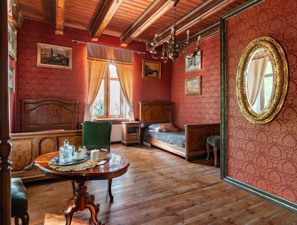 Chambre Standard avec lits jumeaux, vue jardin | Intérieur