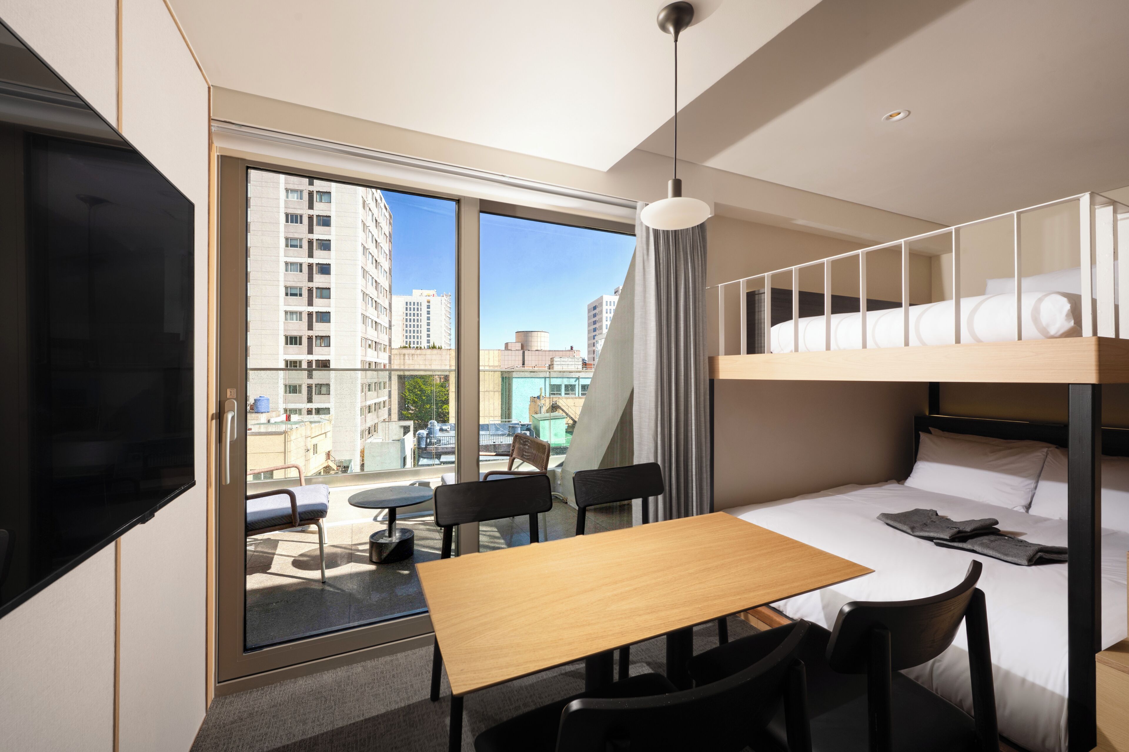 Duplex Suite Terrace | Premium bedding, down comforters, Select Comfort beds, in-room safe
