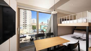 Duplex Suite Terrace | Premium bedding, down comforters, Select Comfort beds, in-room safe