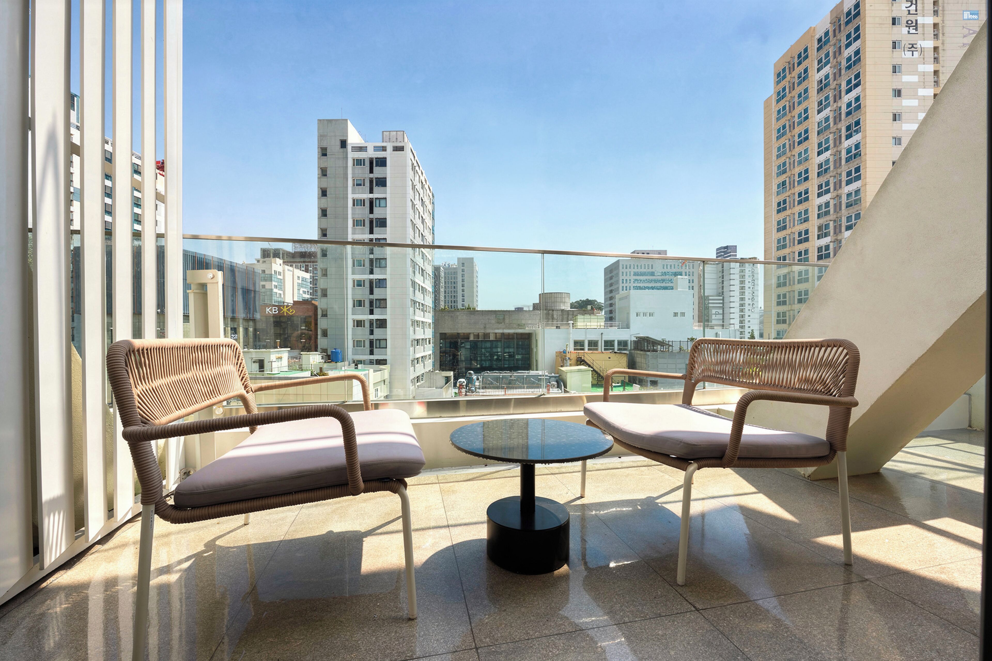 Duplex Suite Terrace 6 person | 高級寢具、羽絨被、Select Comfort 床墊、房內夾萬