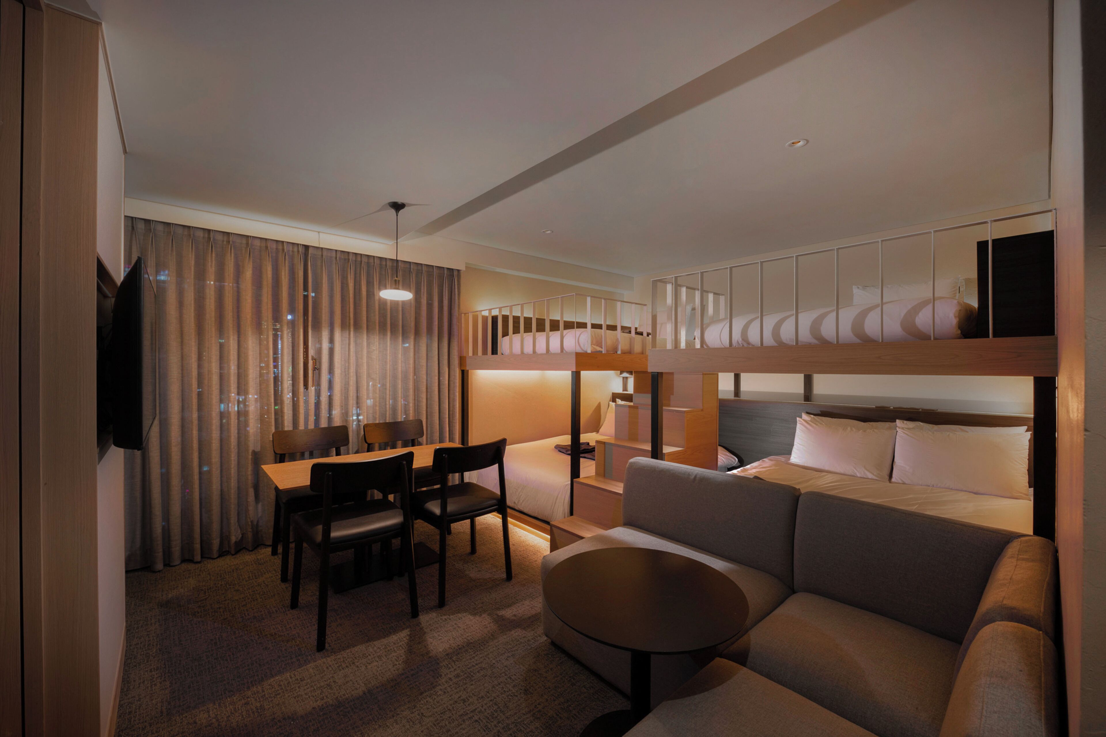 Duplex Suite Terrace 6 person | 高級寢具、羽絨被、Select Comfort 床墊、客房內保險箱
