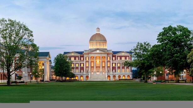 A large, historic building with a central dome, symmetrical architecture, and a well-maintained lawn. - The Beehive New 4 Bedroom Listing Next to CNU (Newport News)
