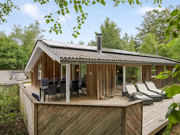 Terrace/patio - "Uma" -  from the sea by Interhome (Hals)