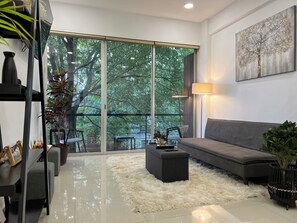 Superior Apartment, Kitchen | Living area - Casa Zamora (Ciudad de México)