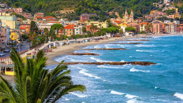 Beach - Hotel Del Golfo 59, Laigueglia, Italy (Laigueglia)