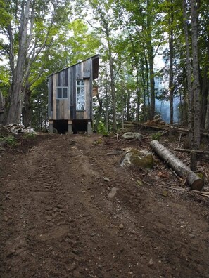 Exterior - Cozy off grid retreat overlooking forest and wetlands with sauna and trails. (Arden)