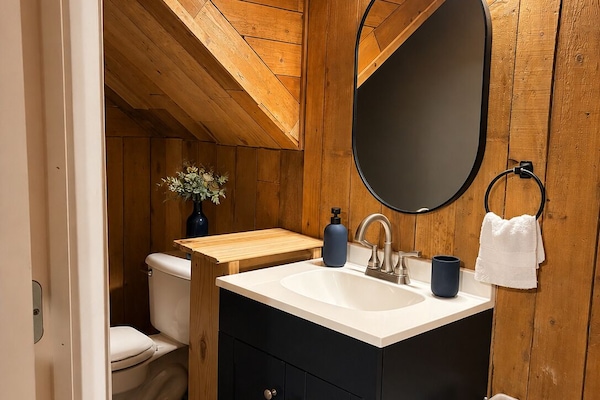 Towels, soap, toilet paper