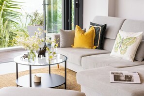Villa, Balcony, Ocean View | Living area - Villa Shailaja (Bophut)
