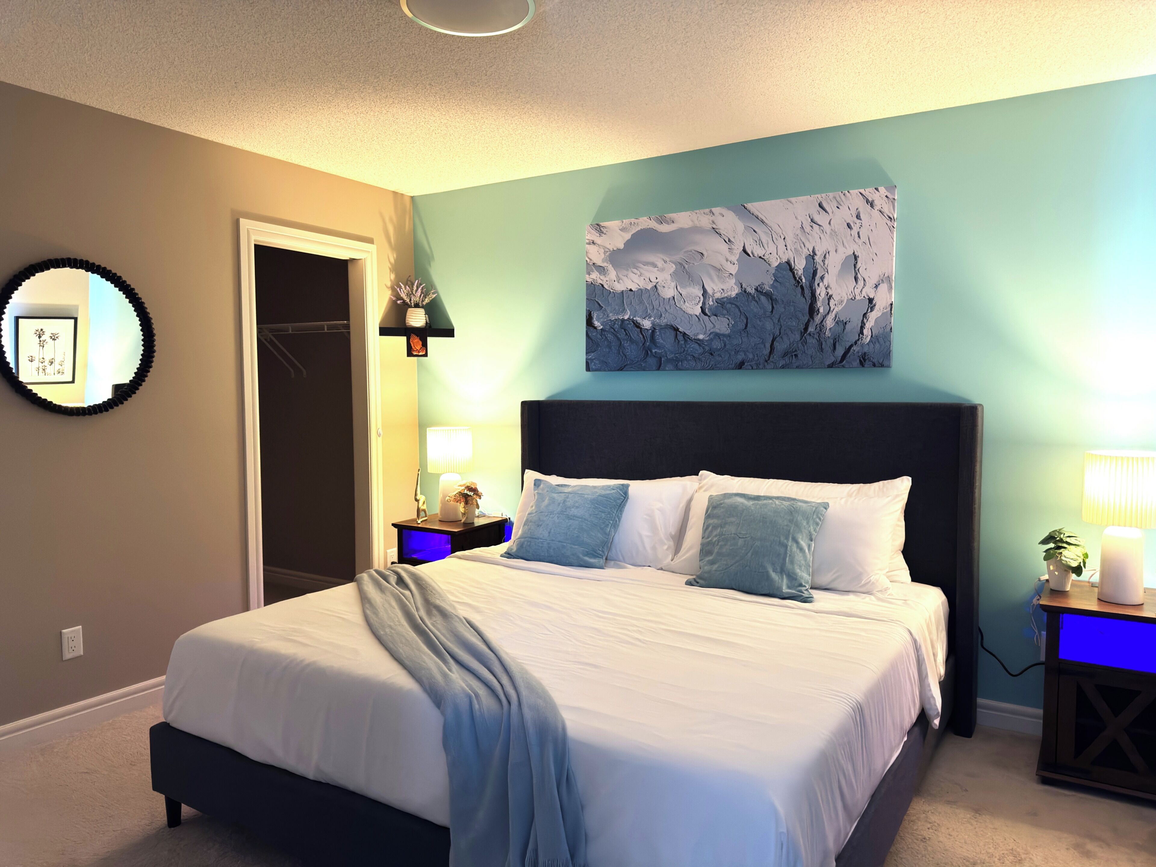 3 bedrooms, iron/ironing board, WiFi, bed sheets