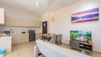 Apartamento, 1 habitación, no fumadores | Zona de estar