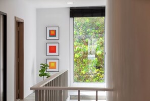 House, Balcony, Pool View | Interior - Elegant Pool Access Townhouse Near Beach (Bophut)