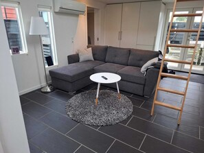Living area - 5 Star Holiday Home in Karrebaeksminde (Karrebæksminde)