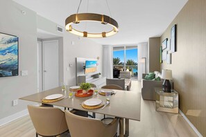 Interior - Luxury Beachfront Apartment | Rooftop Pool & Ocean Views (Hollywood)
