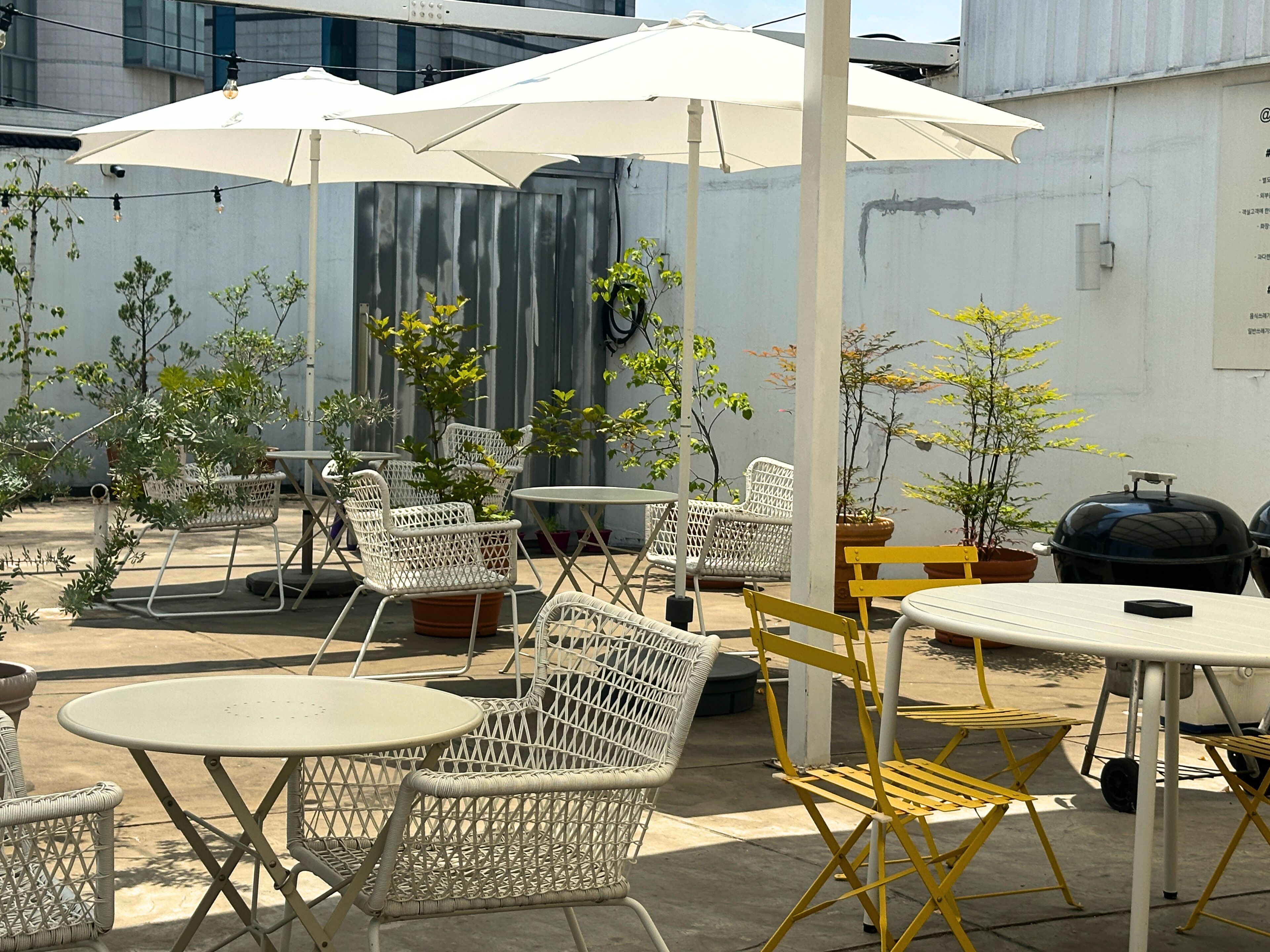 Rooftop terrace