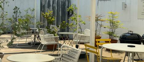 Terrasse sur le toit