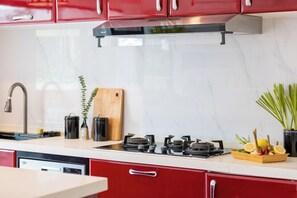 Private kitchen - Family Friendly Garden Home (Bophut)