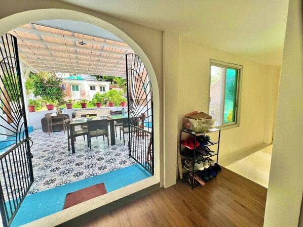 Habitació, 1 dormitori, pati | Balcó