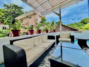 Zimmer, 1 Schlafzimmer, Terrasse | Pool