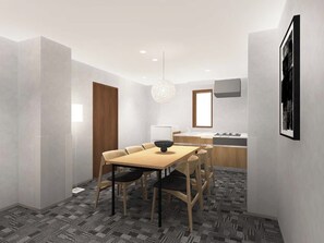 Standard Twin Room | Dining - KOKO HOTEL Residence Tokyo Oshiage (Oshiage,Sumida-ku)