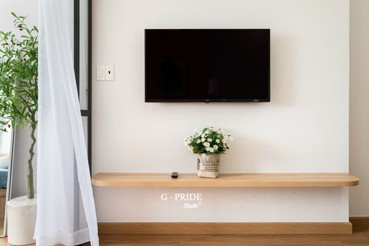 Apartment, 1 King Bed, Kitchen, City View | Interior