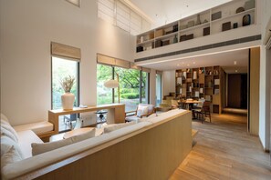 Loft superior | Área de sala de estar