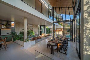 Dining -  The Line - 5BR Luxury Villa with Cinema & Hot Tub in Umalas (Kerobokan)