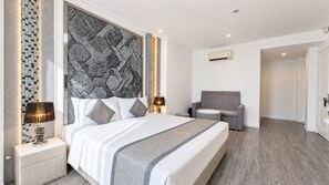 Suite Double Room | Minibar, individually decorated, desk, laptop workspace - Amory Hotel - Bui Vien Walking Street (Ben Thanh Ward)