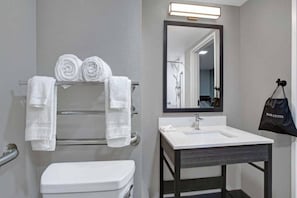 Shower, towels