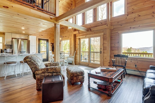 Newfound Lake Getaway: Cabin w/ Deck, Fire Pit