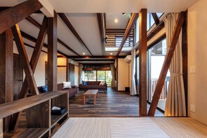 Living area - Spacious 3LDK accommodation facility with BBQ and  / Azumino City Nagano (Azumino City)