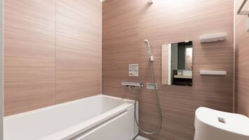 Hair dryer, towels