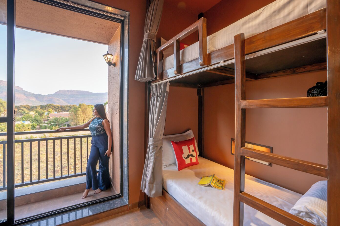 Deluxe Shared Dormitory, Mountain View | In-room safe, laptop workspace, iron/ironing board, free WiFi