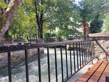 Property grounds. Cozy family apartment near the waterfalls of Edessa