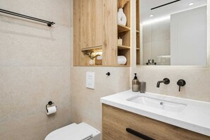Bathroom - The Sanctuary | Private Rooftop Pool Penthouse by Nomads (Paphos)