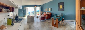 Deluxe House, Valley View | Living area - HOMELIDAY (Caldana)