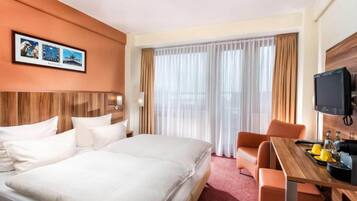 1 chambre, lit parapluie, Wi-Fi gratuit, draps fournis