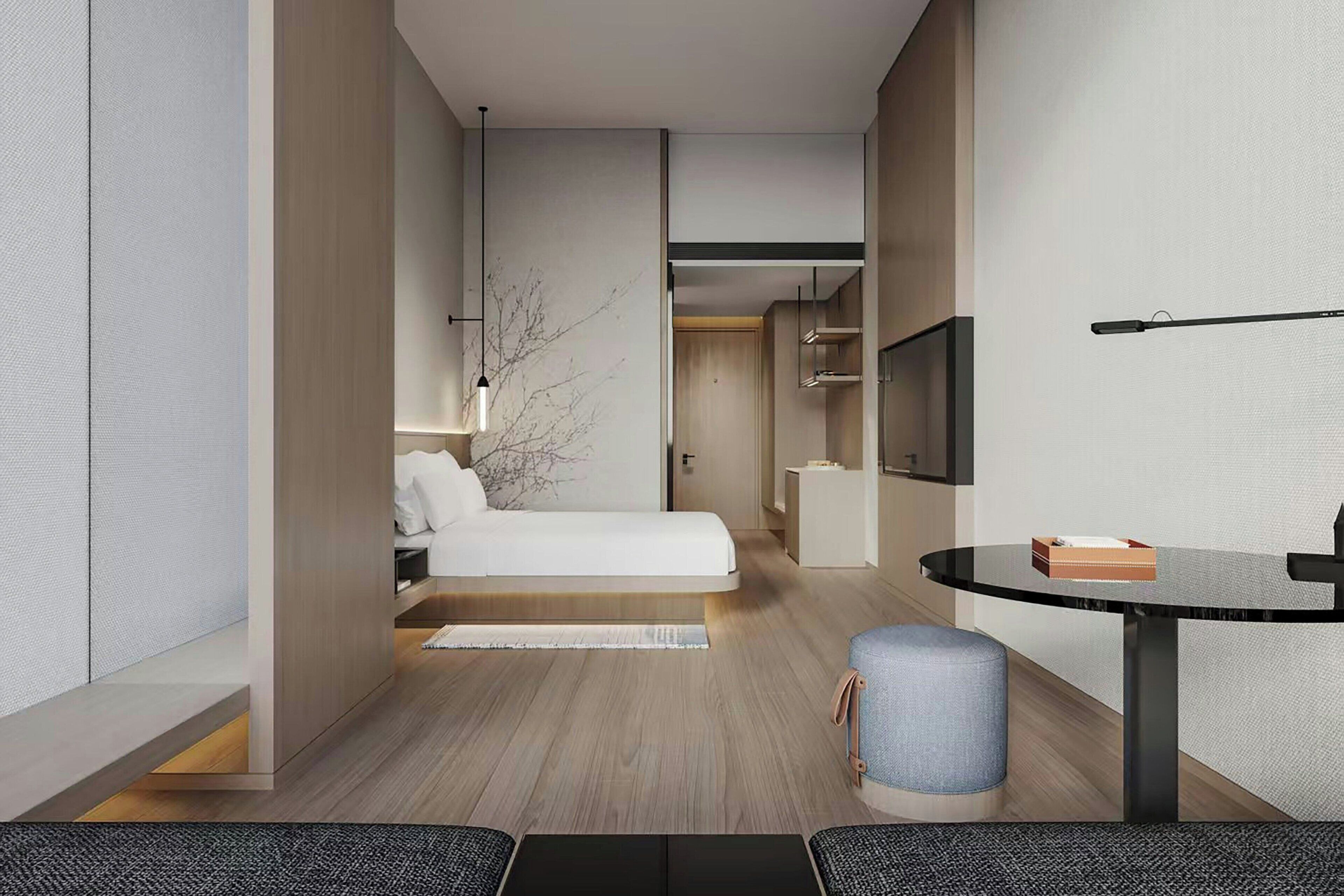Standaard kamer, 1 kingsize bed, uitzicht op de stad