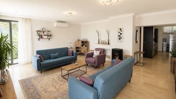 Villa, vue mer | Coin séjour