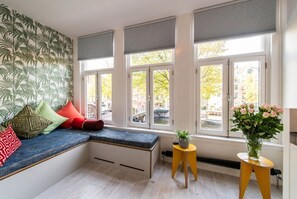 Interior - Canal-View Studio for 2 · Jordaan, Steps to Anne Frank House (Amsterdam)