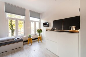 Interior - Canal-View Studio for 2 · Jordaan, Steps to Anne Frank House (Amsterdam)