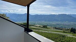 Blick von der Unterkunft