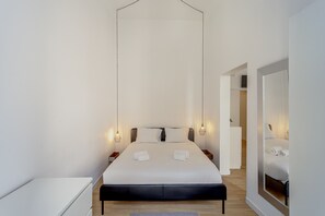 1 habitación y ropa de cama 