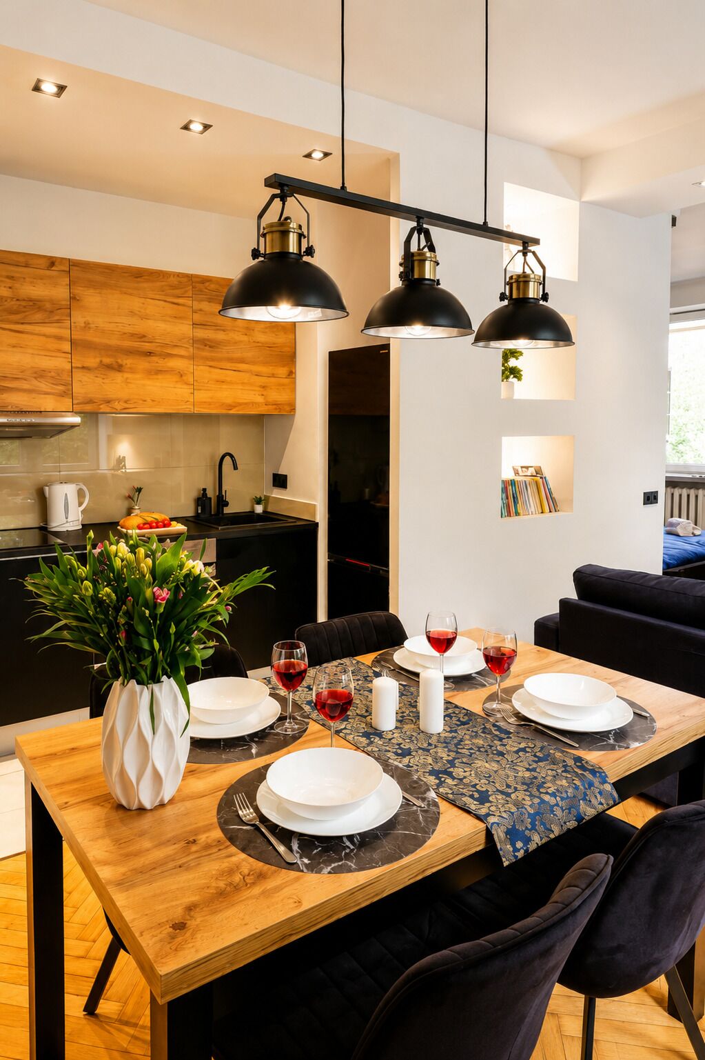 Superior-Apartment, Blick auf den Innenhof | Eigene Küche | Espressomaschine, Wasserkocher