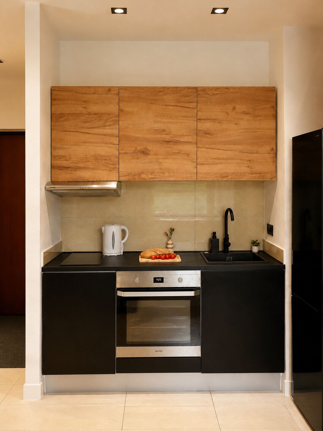 Superior-Apartment, Blick auf den Innenhof | Eigene Küche | Espressomaschine, Wasserkocher