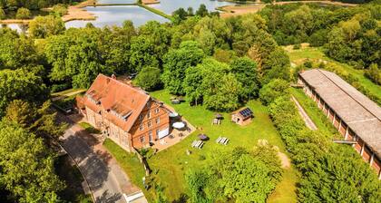 Hotel Bolter Mühle - double room Haferbuchte, gr. Garden, WLAN and parking for 3 guests