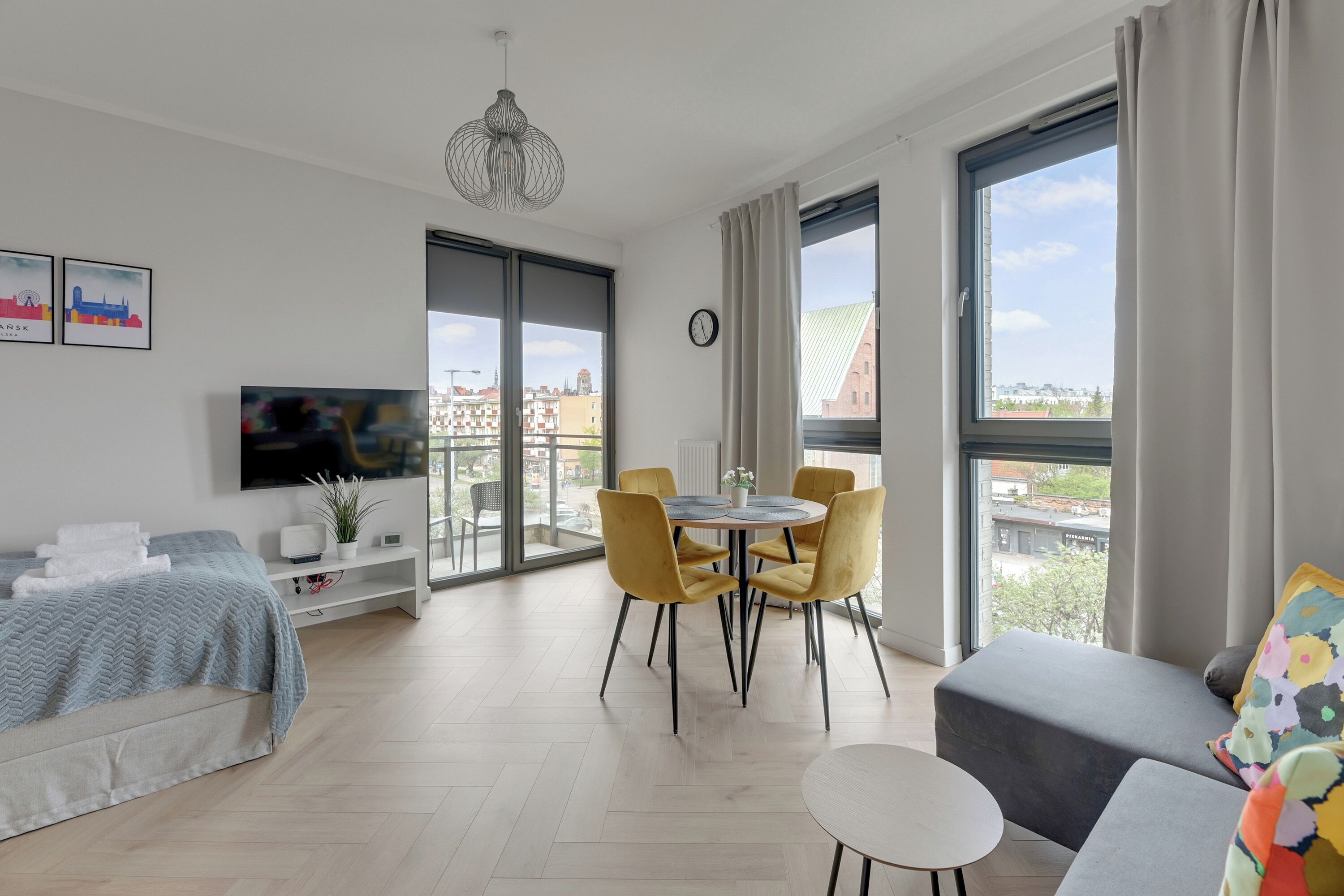 Studiosuite, Balkon | Bügeleisen/Bügelbrett, kostenloses WLAN